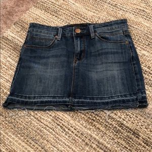 Jean skirt